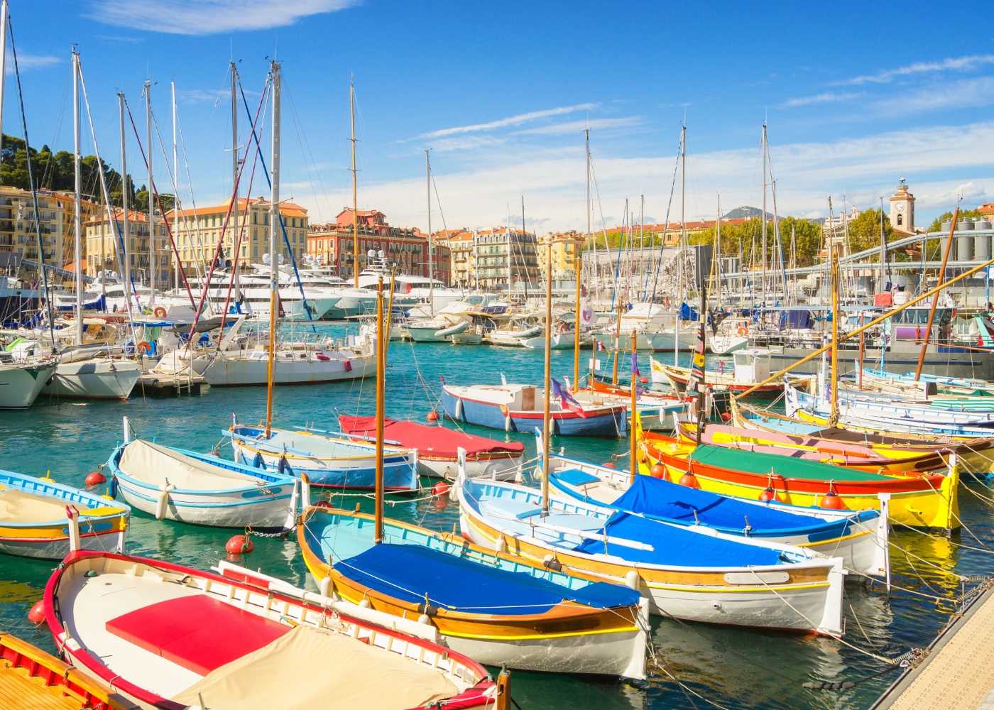 bateau port de nice